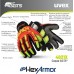 Перчатки HexArmor 4021X GGT5 Mud Grip с защитой от ударов, порезов и проколов